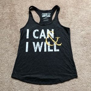 I can & I will Workout Tank Top